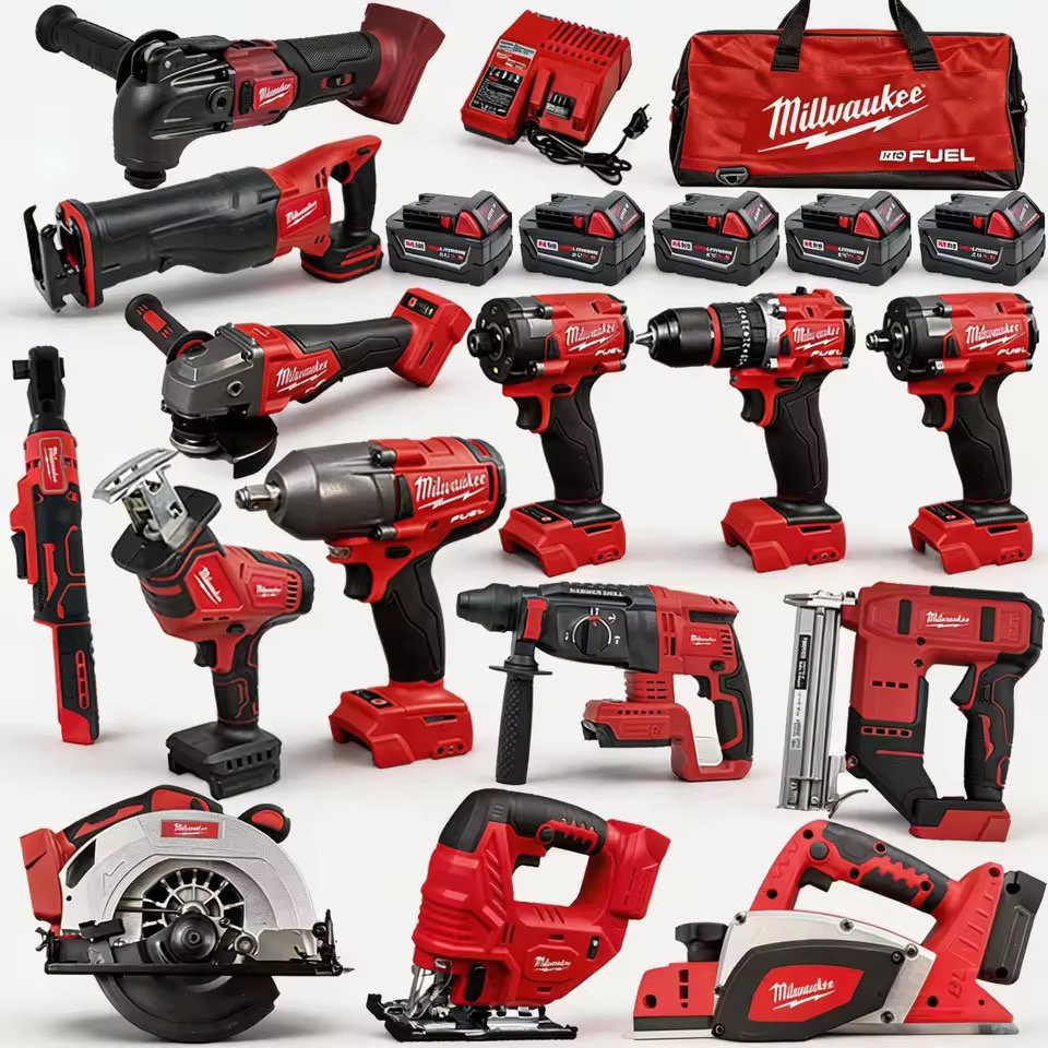 Milwaukee M18 18 V litiumjon-verktygssats